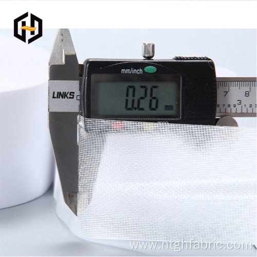 Cloth tape polyester mesh grey backing fabric